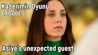 Kaderimin Oyunu Episode 5 in English  Asiyes unexpected guest [upl. by Domineca24]