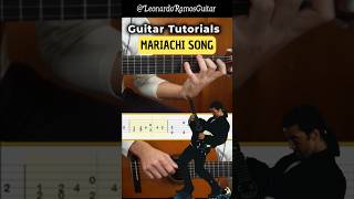 Mariachi Song Desperado Antonio Banderas🎸 TutoTABS guitarlesson fingerstyle guitar shorts [upl. by Haisoj]