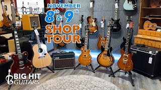 Big Hit Guitars Shop Tour November 89 Gibson 345 [upl. by Shum567]