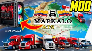 Instala Mapa MAPKALO 152 PC💻 Mod 💲Dinero💲sin BUGS❌ American Truck Simulator [upl. by Naux]