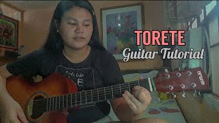 Torete Guitar Tutorial  Easy Chords  Strumming [upl. by Adelaida301]