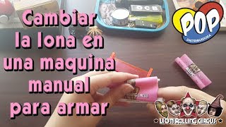 Maquina para armar cigarrillos cómo cambiar la lonita [upl. by Maryann]