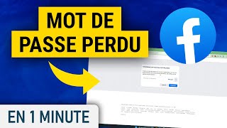 Retrouver son mot de passe facebook perdu [upl. by Cardon]