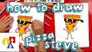 How To Draw Pizza Steve [upl. by Alieka]