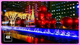 NEW YORK Christmas Spirit 🎄 Holiday Season in Manhattan [upl. by Cohbath179]