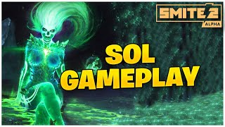 SOL GAMEPLAY  SMITE 2 [upl. by Euqram621]