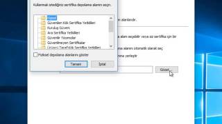 Ders 1  Windows İçin Meb Sertifika Yükleme ChromeİE [upl. by Atteinotna]