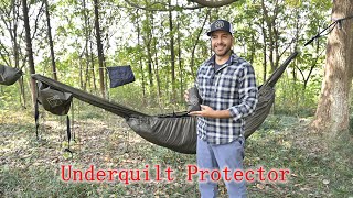 How You Can Easily Set Up Onewind Outdoors Underquilt Protector [upl. by Donal]