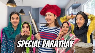 Sehri mein subke liya Special Parathay banye Iftari Boxes bantay Sistrology Fatima Faisal [upl. by Sibyls]