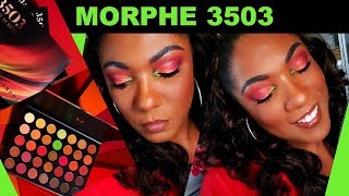 NEW MORPHE 3503  First Impression Eye Look amp Swatches [upl. by Laurence460]