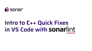 Intro to C Quick Fixes in VS Code with SonarLint [upl. by Charmain874]