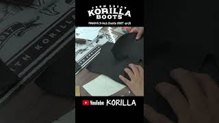 Making Cowhide Handmade 9Inch Buckle Engineer Boots ep01 shoemakig korilla engineerboots [upl. by Eon]