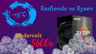 Resfriando o Ryzen 5600x ou 5600 no cooler box com Undervolt no Ryzen Master [upl. by Ellison76]