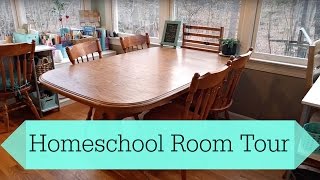 Simple Homeschool Room for A Large Family [upl. by Gonzalo]