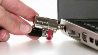 In depth tutorial to show installation and the use of the Kensington ClickSafe Keyed Laptop Lock [upl. by Douglas353]