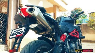 THE LOUDEST MOST INSANE BENELLI TNT 600i IXIl BIKE EXHAUST SOUND [upl. by Ijuy]