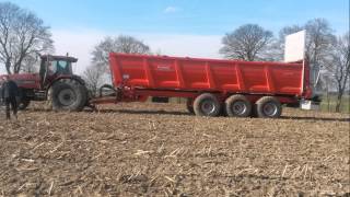 muck spreader brochard EV2200100 poland épandeur brochard [upl. by Saxon]