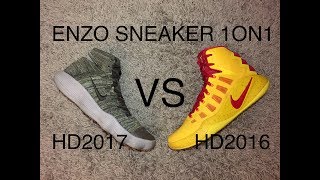 Hyperdunk 2017 FK VS Hyperdunk 2016对比测评 [upl. by Cheyney]