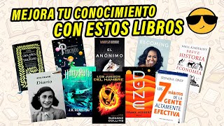 10 LIBROS que debes LEER [upl. by Nodyroc493]