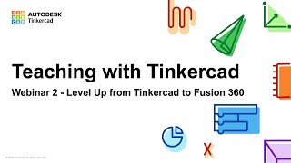 Teaching with Tinkercad Season 4 Ep 2  Level Up from Tinkercad to Fusion 360 [upl. by Vallonia384]