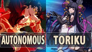 GBVSR🔥Autonomôus Belial Vs Toriku Yuel🔥 High Level Gameplay [upl. by Maximilian]