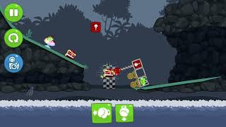 4 minutes and 40 seconds of One section of One Bad Piggies Level [upl. by Mcnair]