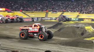 Monster jam Bad company freestyle 2022 Gillette stadium [upl. by Ange303]