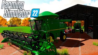 A FAZENDA GOIANA  COMPREI UMA COLHEITADEIRA JOHN DEERE NOVA FARMING SIMULATOR 22 [upl. by Leonidas]