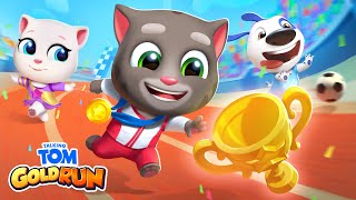 BRAVE NEW CHARACTERS  Talking Tom Gold Run Mission Gameplay [upl. by Lothar]