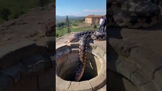 See a rare two headed python up close and personal shorts dengerous snake shortvideo snacks [upl. by Aznecniv586]