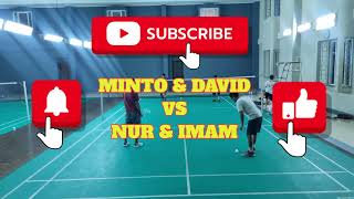 Perdana Minto amp David vs Nur amp Imam [upl. by Aira]