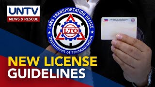 LTO releases new guidelines renewal schedule for driver’s license [upl. by Fabrin]