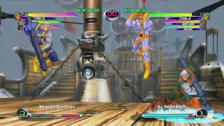 MVC2 TURBO 2 GAMBIT JUGGERNAUT CABLE CYCLOPS MARVEL VS CAPCOM 2 xmen 97 BBOY DXT XBOX 360 free mvc2 [upl. by Eityak]