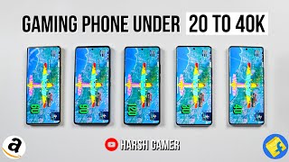 Top 7 Best Gaming Phone Under 20000 to 40000  Beast in BGMI 🔥 [upl. by Swain656]