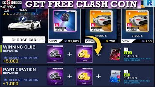 How to get clash coins in asphalt 9  Asphalt 9 get free clash coins 2024  Asphalt 9 [upl. by Emrich494]