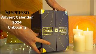 Nespresso Coffee Advent Calendar 2024 Unboxing  Original Capsules [upl. by Annwahs]