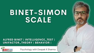 BinetSimon scale Intelligence quotient Alfred Binet Psychology with Deepak Sharma [upl. by Willumsen]