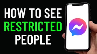 How To See Restricted People List On Messenger Full Guide [upl. by Graves]