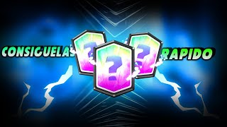 ✔COMO OBTENER CARTAS LEGENDARIAS FACIL Y RAPIDO EN CLASH ROYALE 💡 [upl. by Adniralc]