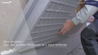 Installer EBoard  étappe 12  assurer une finition esthétique des ouvertures dans la façade [upl. by Tiraj]