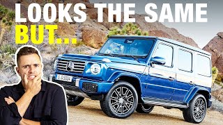 FIRST LOOK 2025 MercedesBenz GClass  The GWagen Gets With the Times [upl. by Querida]