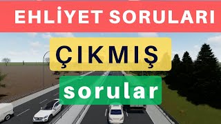 EHLÄ°YET SINAV SORULARI 2023 ARALIK 2024 OCAK Ã‡IKMIÅ EHLÄ°YET SINAV SORULARI [upl. by Angele]