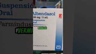 ALBENDAZOL 200 MG TABLETAS PARA QUE SIRVE farmacia salud farmacologia medicina shortvideo [upl. by Narine]