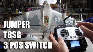 Jumper T8SG 3 Position Mode Switch [upl. by Eckhardt]