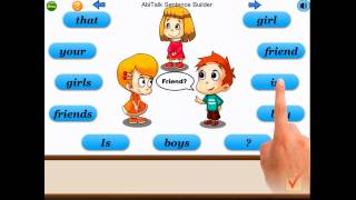 Sentence Builder IOS and Android app [upl. by Tomkiel]