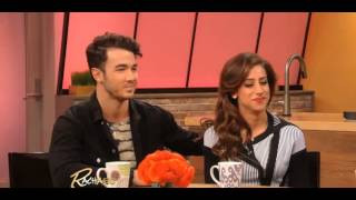 Kevin and Dani Jonas on Rachael Ray Show 252013 [upl. by Yerak289]