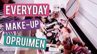 Everyday stash opruimen ❤ maart 2017  Beautygloss [upl. by Saunder]