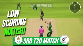 LOW SCORING PAKISTAN VS NEW ZEALAND 3RD T20I MATCH  CRICKET 24 [upl. by Araldo]