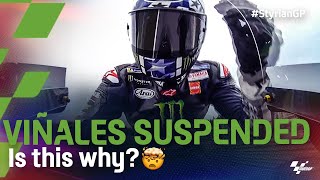 Maverick Viñales Suspended by Yamaha is this why 🤔 [upl. by Lemak]