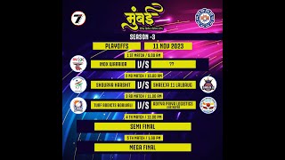 MPL I Greater Mumbai Tennis Cricket Premier League 2023 I Season  3 I FinalDay [upl. by Tav]